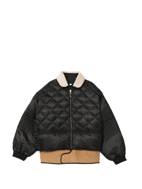 Halfboy Utility Bomber Jacket in Black