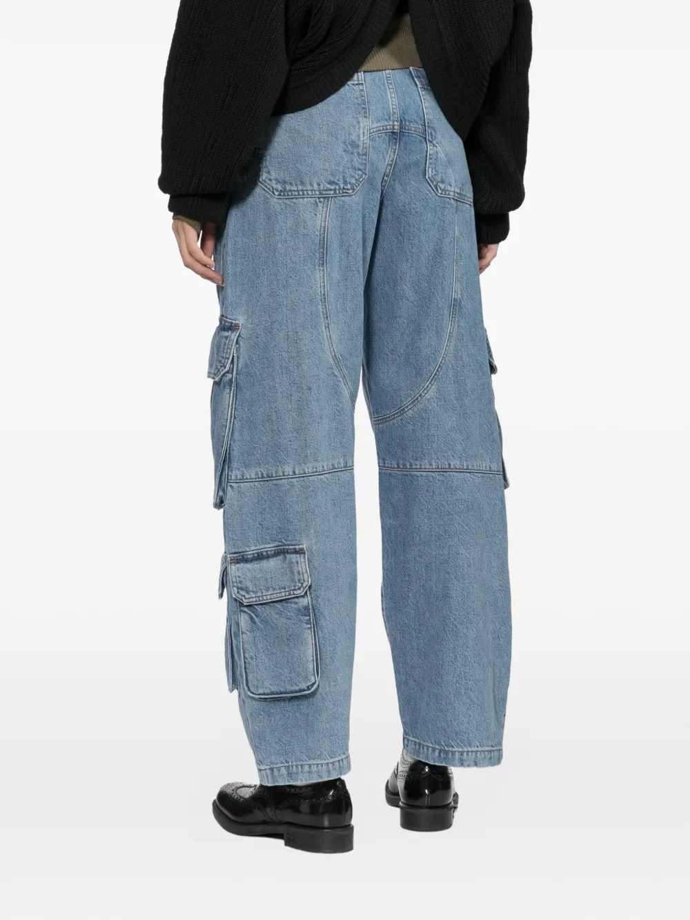 AGOLDE Ambika jeans met toelopende pijpen Blauw