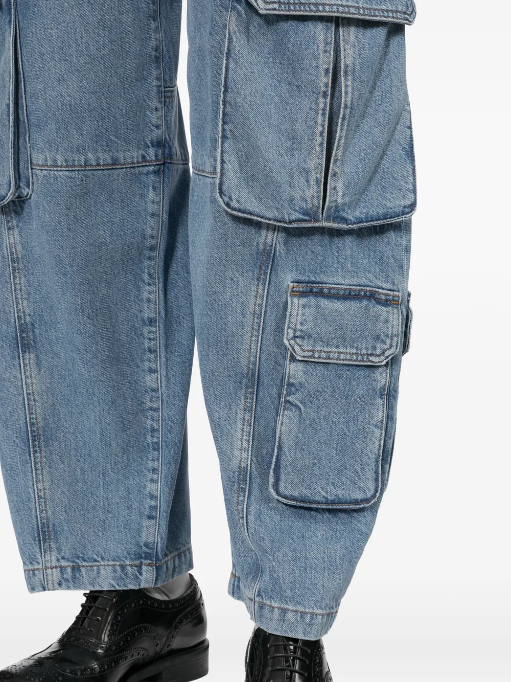 AGOLDE Ambika jeans met toelopende pijpen Blauw