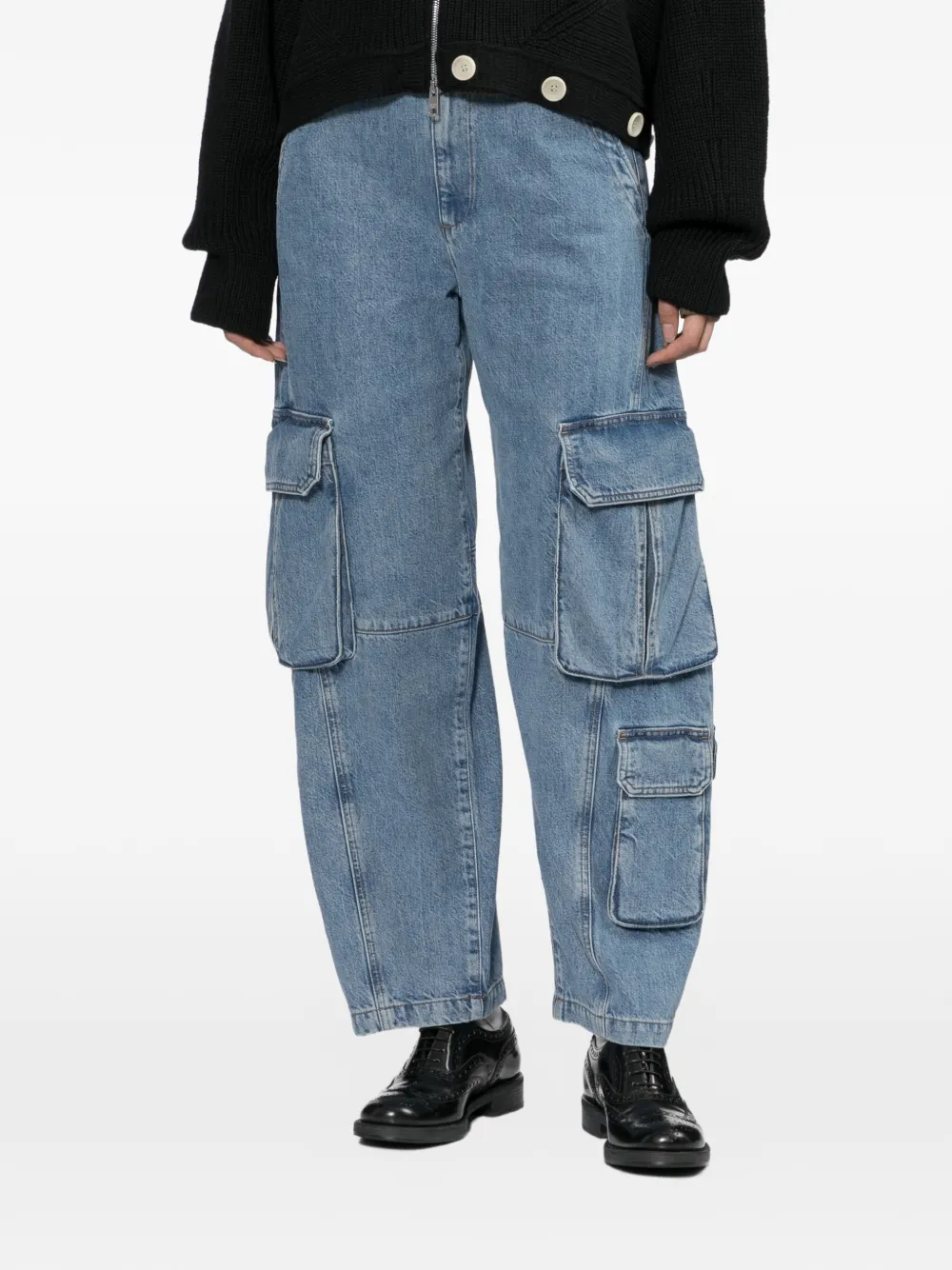AGOLDE Ambika jeans met toelopende pijpen Blauw