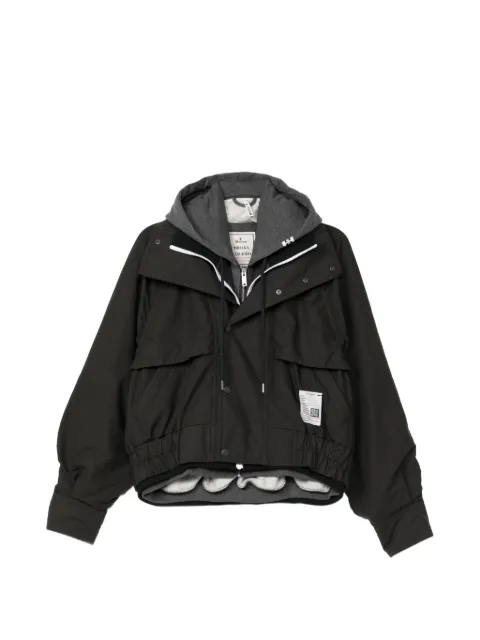 Maison MIHARA YASUHIRO chamarra bomber de tres capas