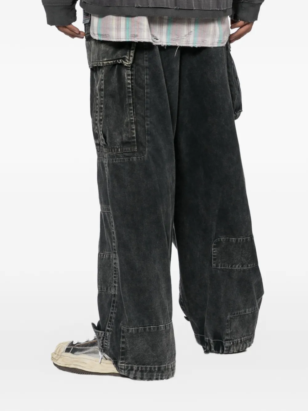 Maison MIHARA YASUHIRO Repair cargobroek Zwart