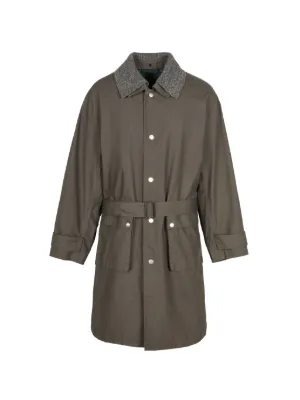 L'impermeabile Gilberto トレンチコート | グレー | FARFETCH JP