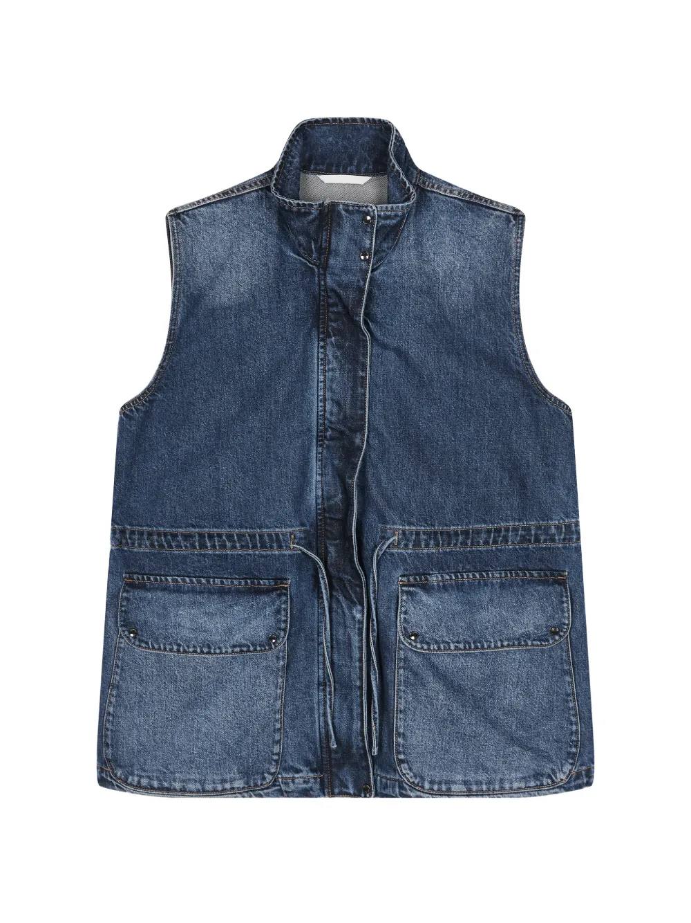 JNBY cargo-pocket drawstring gilet