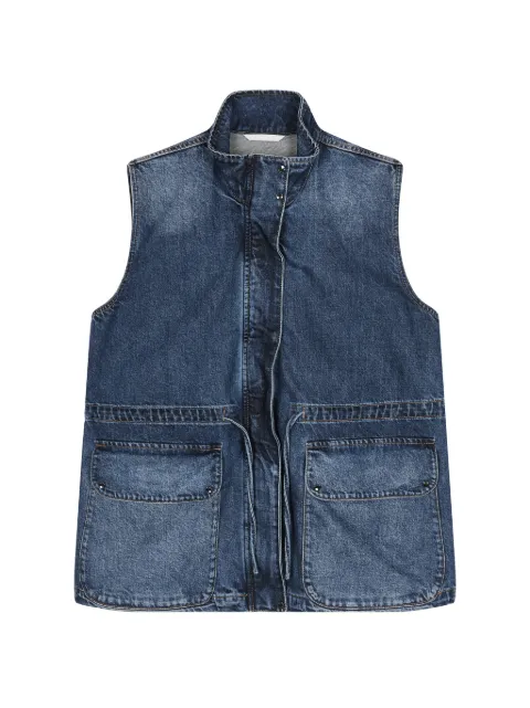 JNBY cargo-pocket drawstring gilet