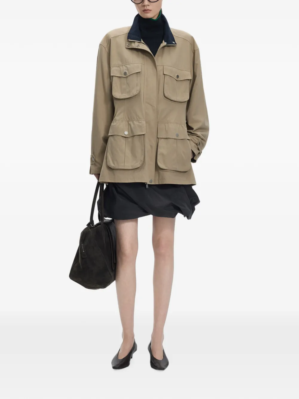 JNBY Oversized safari jack Beige
