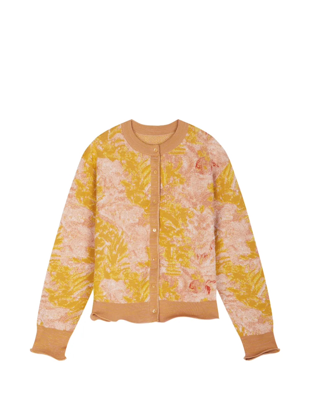 JNBY jacquard-knit cropped cardigan