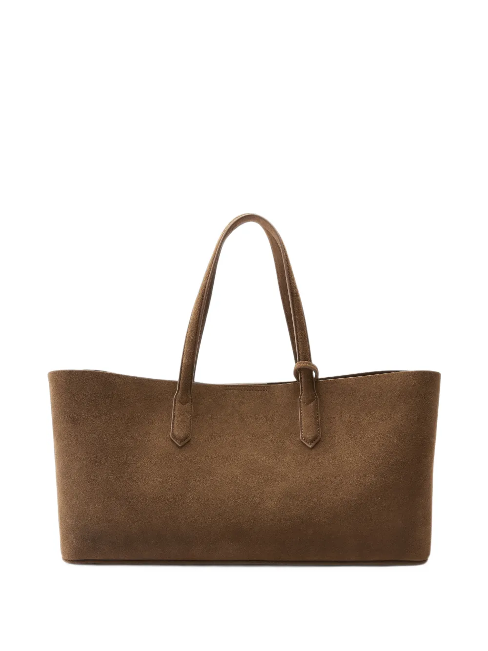 JNBY suede tote bag