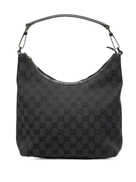 Gucci Pre-Owned bolso de hombro de lona GG 2000-2015