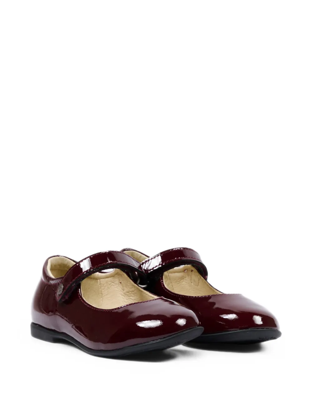 NATURINO Darling patent-leather ballet flats - Rosso