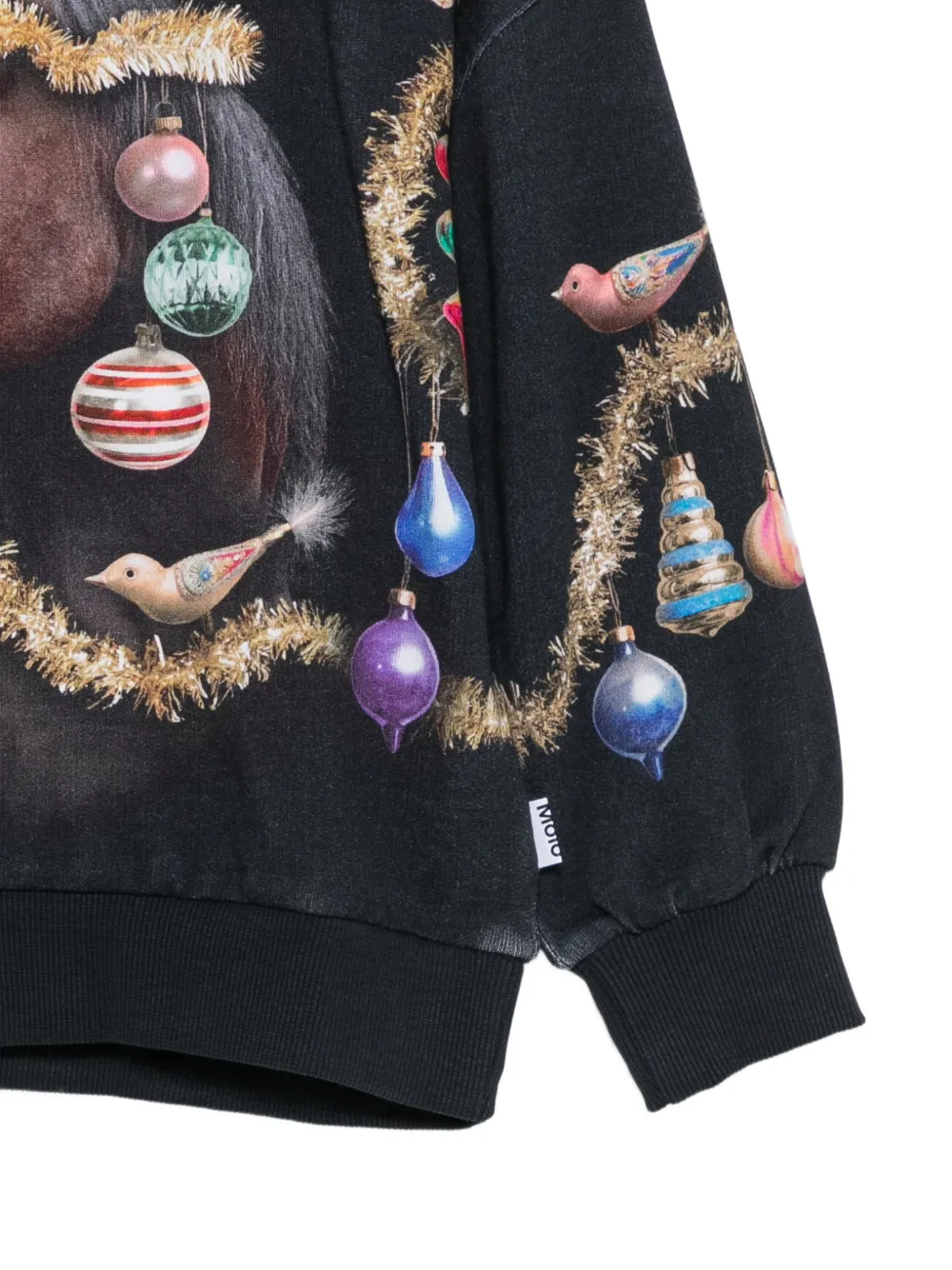 Molo Maxi trui met katoenen print Zwart