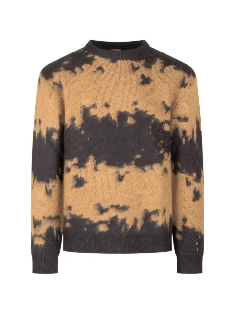 Gramicci splatter-motif sweater