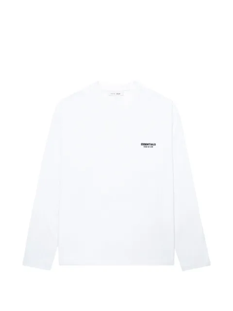 FEAR OF GOD ESSENTIALS logo-print long-sleeved T-shirt