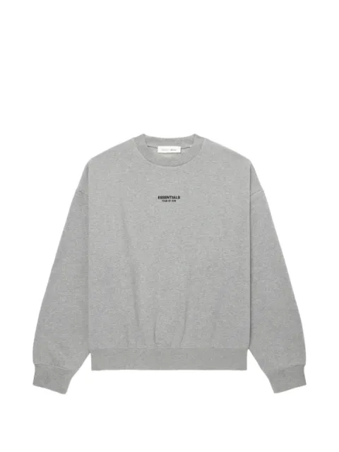 FEAR OF GOD ESSENTIALS logo-print crew-neck sweater