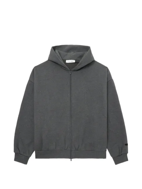 FEAR OF GOD ESSENTIALS hoodie zippé à logo embossé