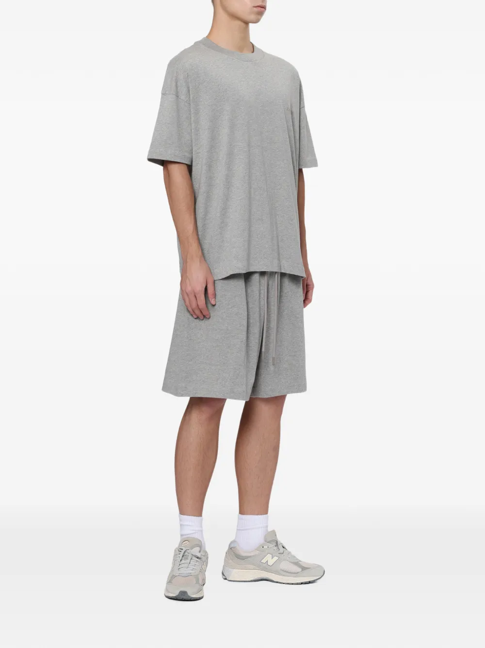 FEAR OF GOD ESSENTIALS T-shirt met logoprint Grijs