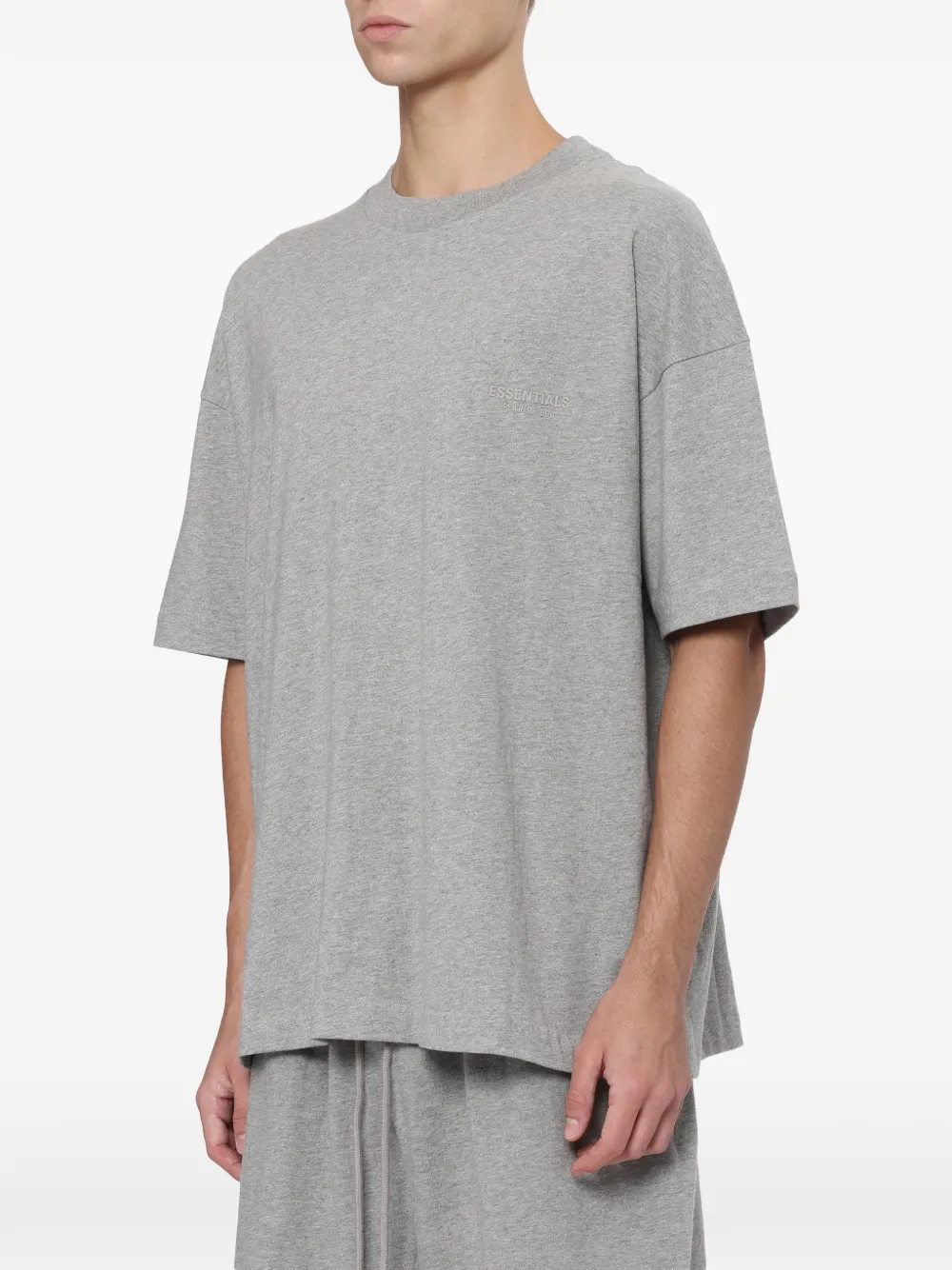 FEAR OF GOD ESSENTIALS T-shirt met logoprint Grijs