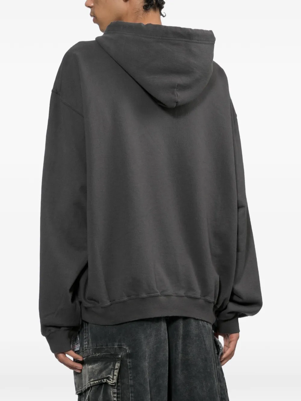 Maison MIHARA YASUHIRO Kids Doodle hoodie met print Grijs