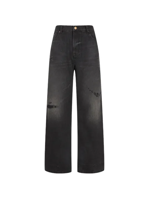 CROQUIS distressed relaxed-fit jeans