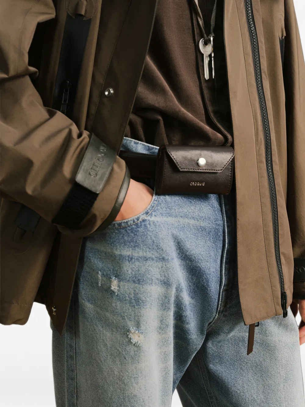 CROQUIS Straight jeans Blauw