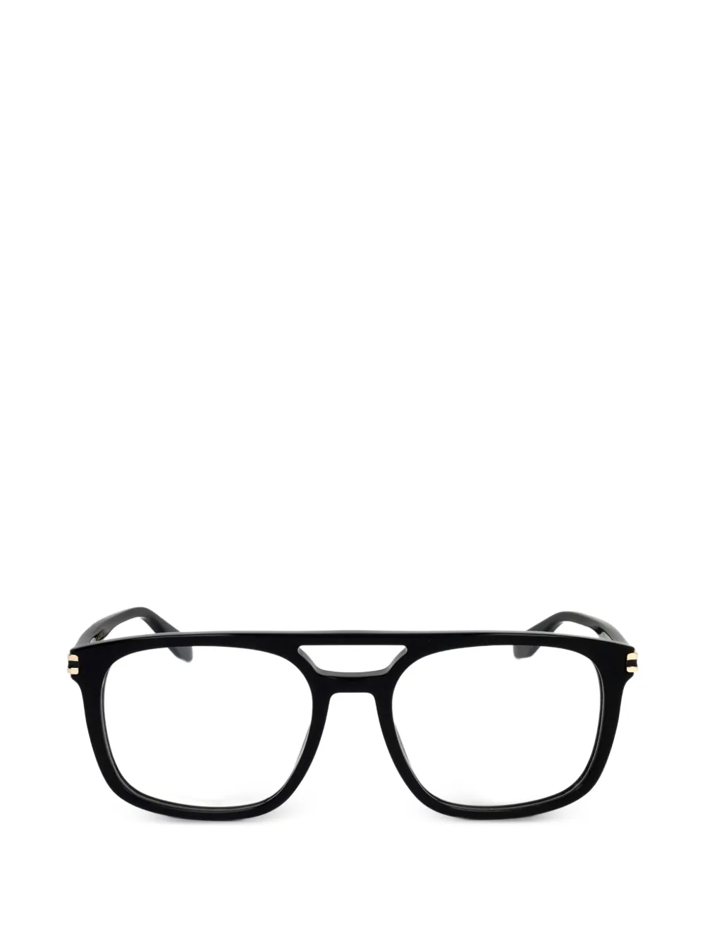 Marc Jacobs square-frame double-bridge glasses