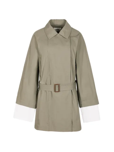 LESS gabardina con paneles en las mangas