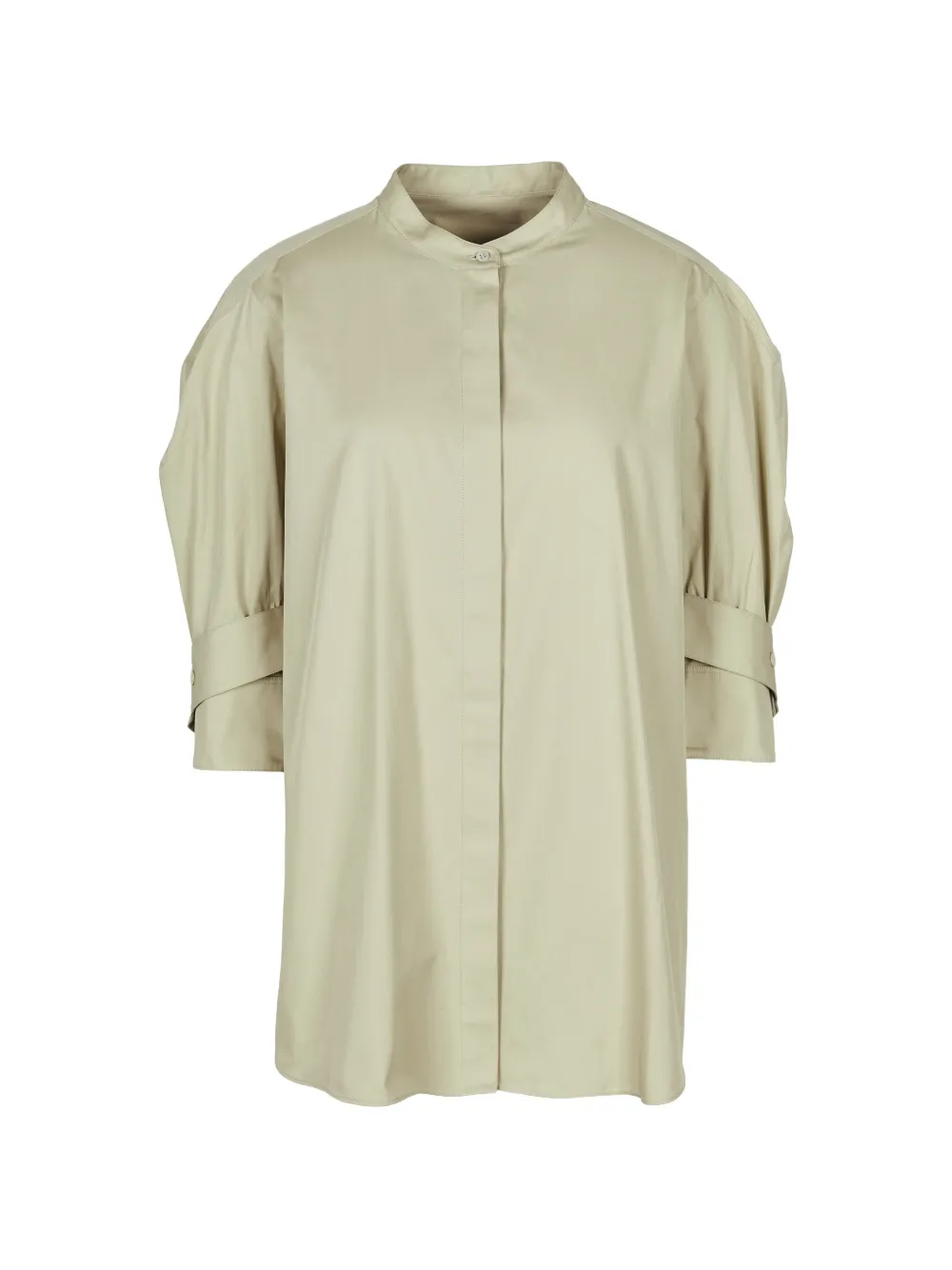 LESS H-Silhouette cargo-tab shirt