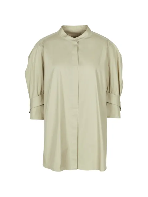 LESS H-Silhouette cargo-tab shirt