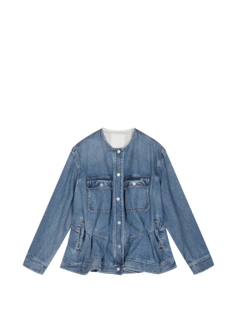 JNBY drawstring cargo-pocket denim jacket
