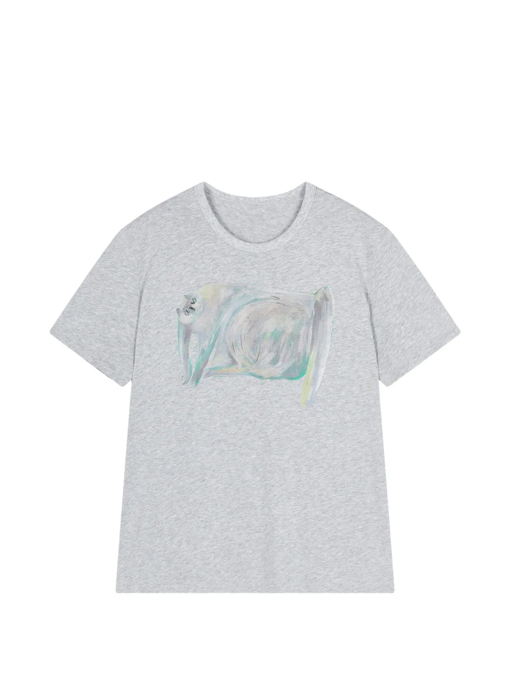 JNBY cat-print short-sleeve T-shirt