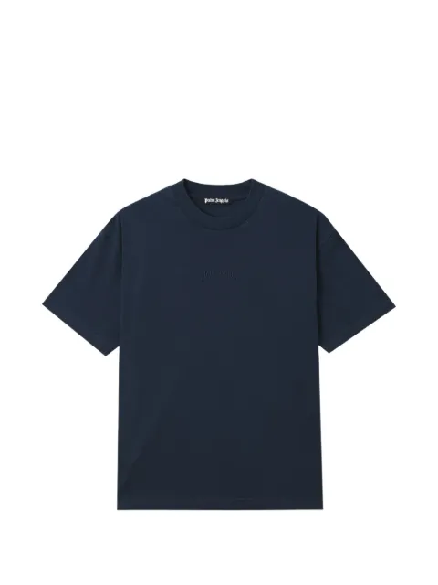 Palm Angels logo-embroidered T-shirt