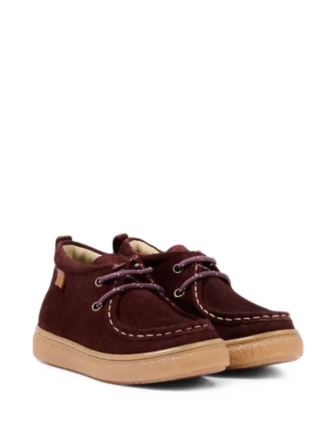 NATURINO suede lace-up ankle boots
