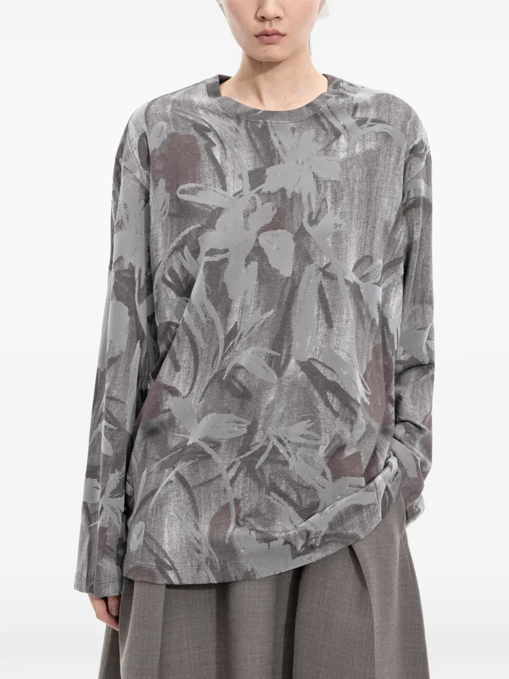 JNBY T-shirt met lange mouwen Grijs