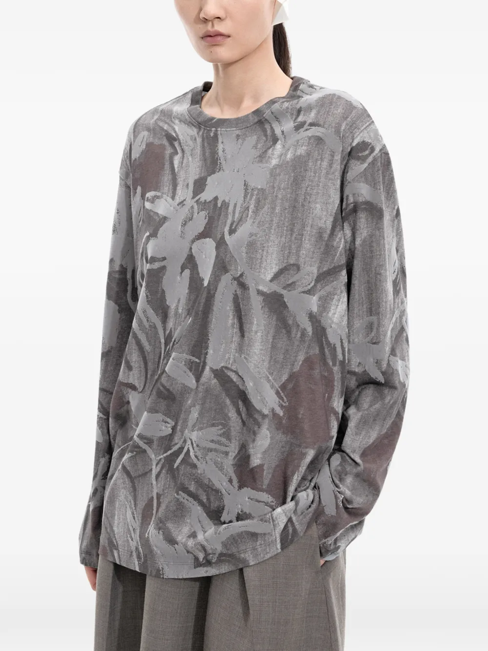 JNBY T-shirt met lange mouwen Grijs