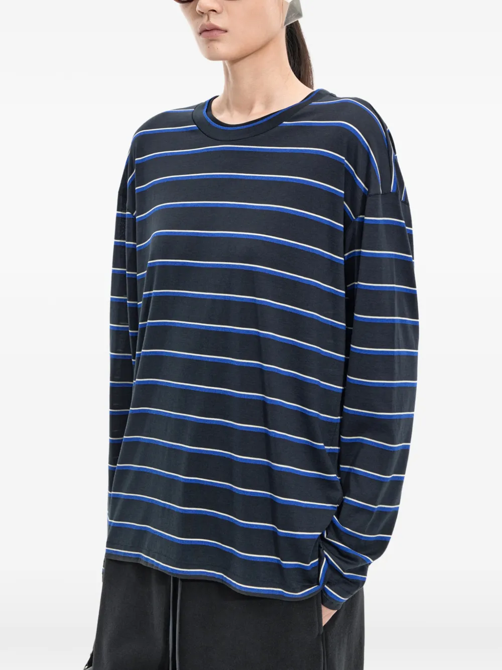 JNBY Gestreept T-shirt Blauw