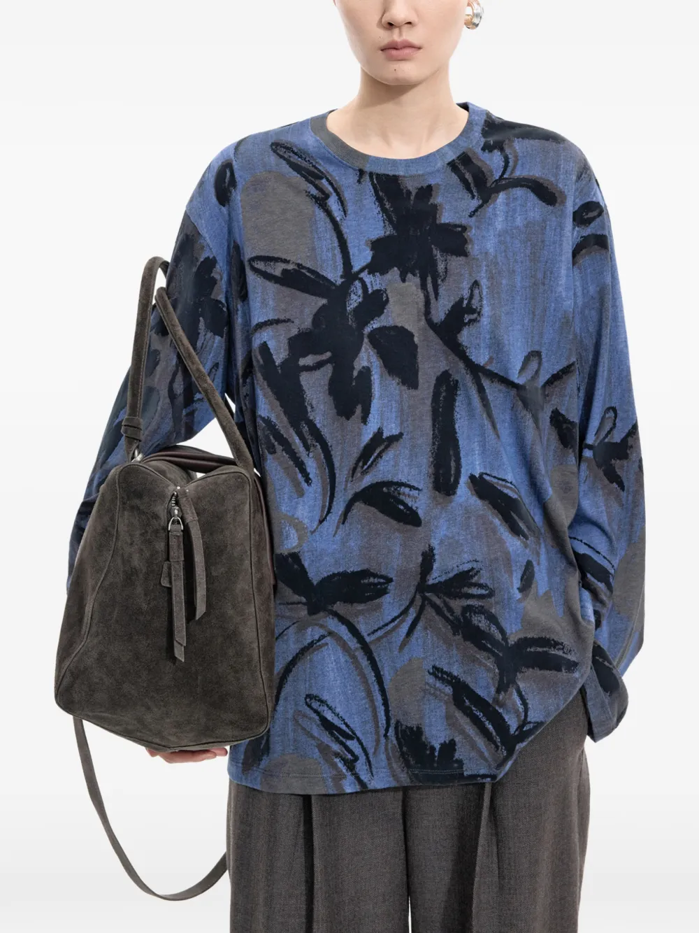 JNBY T-shirt met lange mouwen Blauw