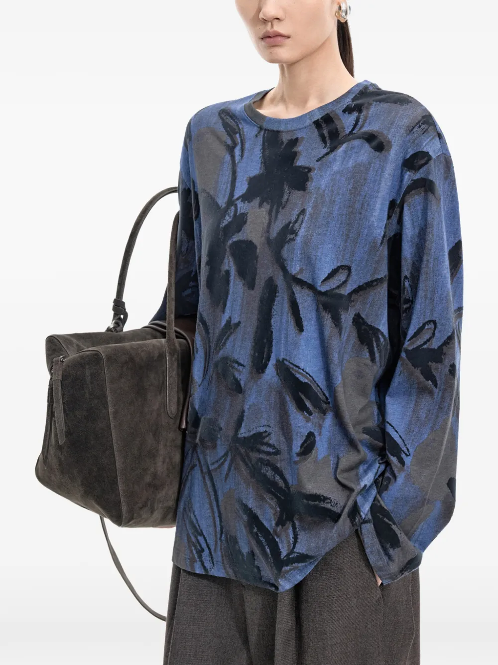 JNBY T-shirt met lange mouwen Blauw