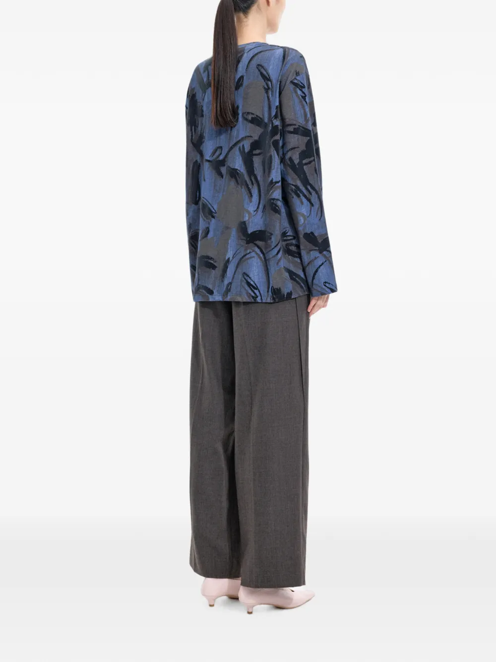 JNBY T-shirt met lange mouwen Blauw