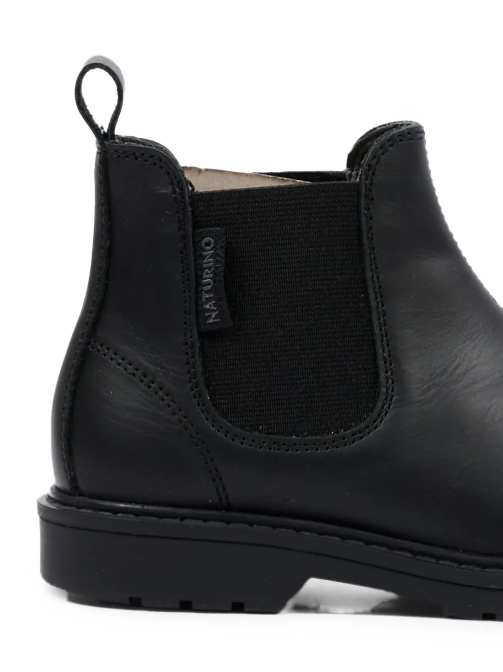 NATURINO leather Chelsea boots Zwart