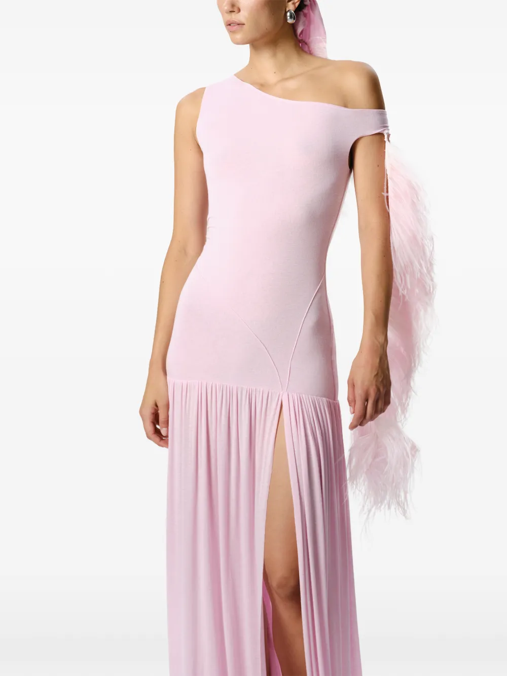 MANURÍ Maxi-jurk Roze