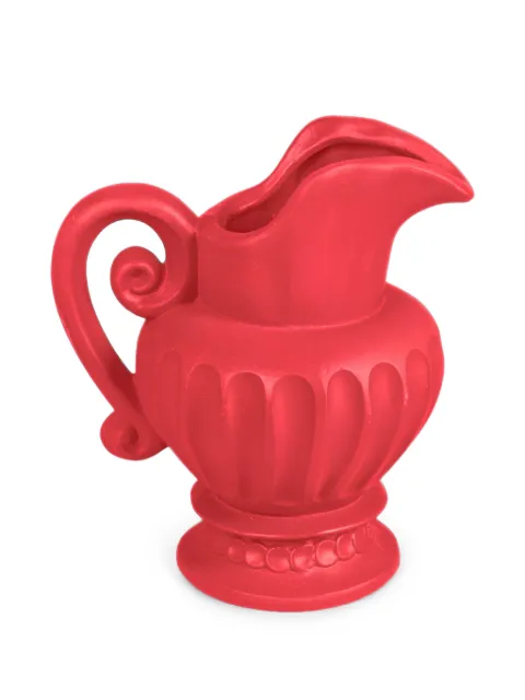 Seletti fluted terracotta vase