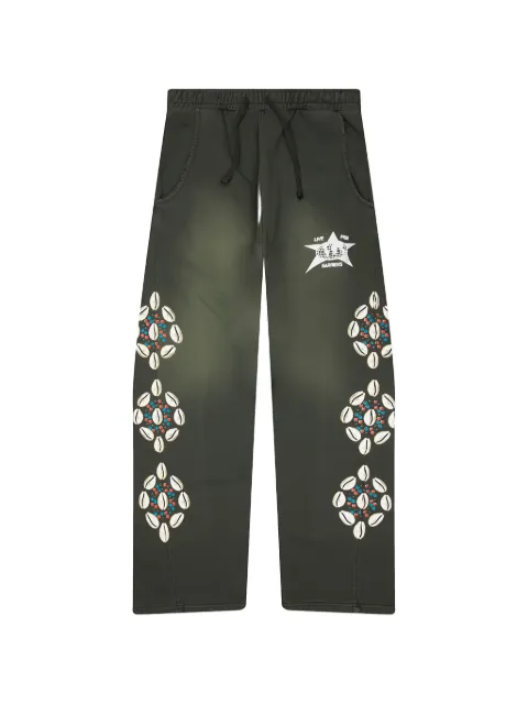 BARRIERS cowrie-shell track pants