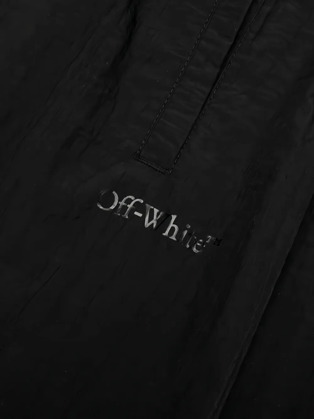 Off-White Glossy Arrow trainingsbroek Zwart