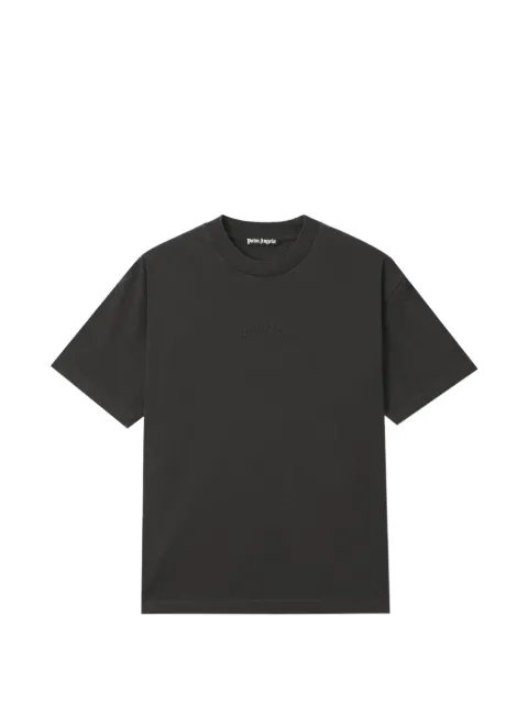 Palm Angels logo-embroidered T-shirt