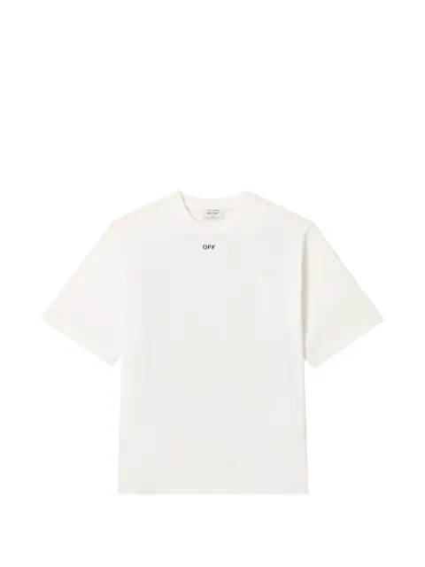 Off-White Diagonals logo印花T恤