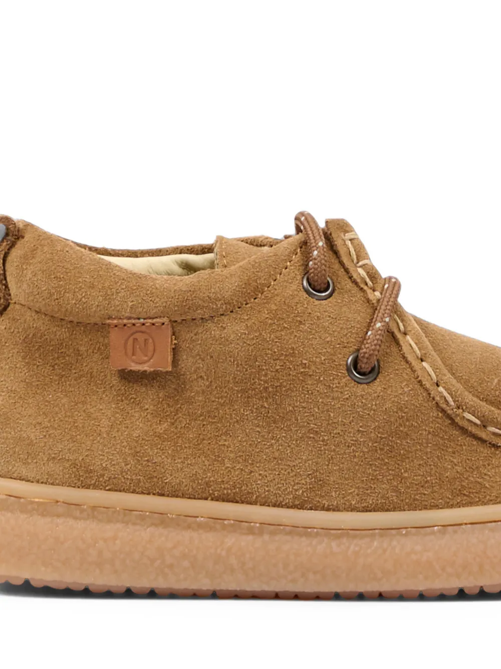 NATURINO suede lace-up ankle boots Bruin