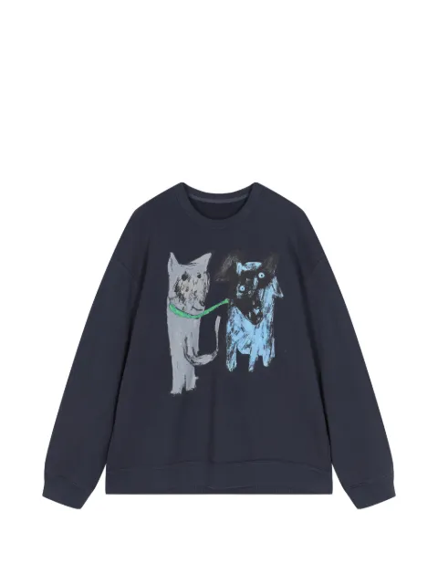 JNBY sudadera con estampado gráfico