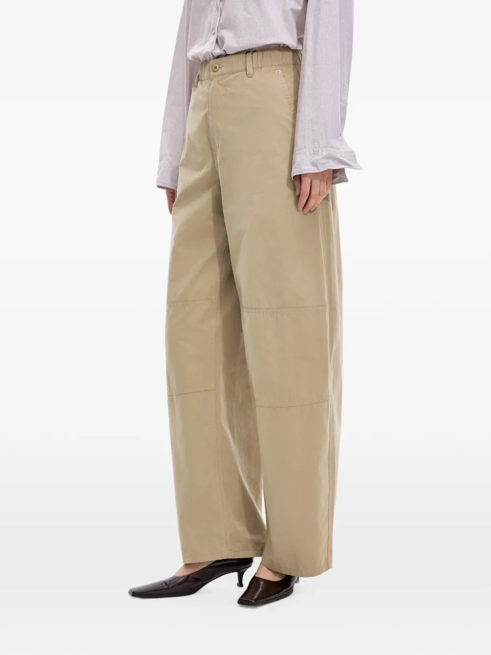 JNBY Ruimvallende cargo broek Beige