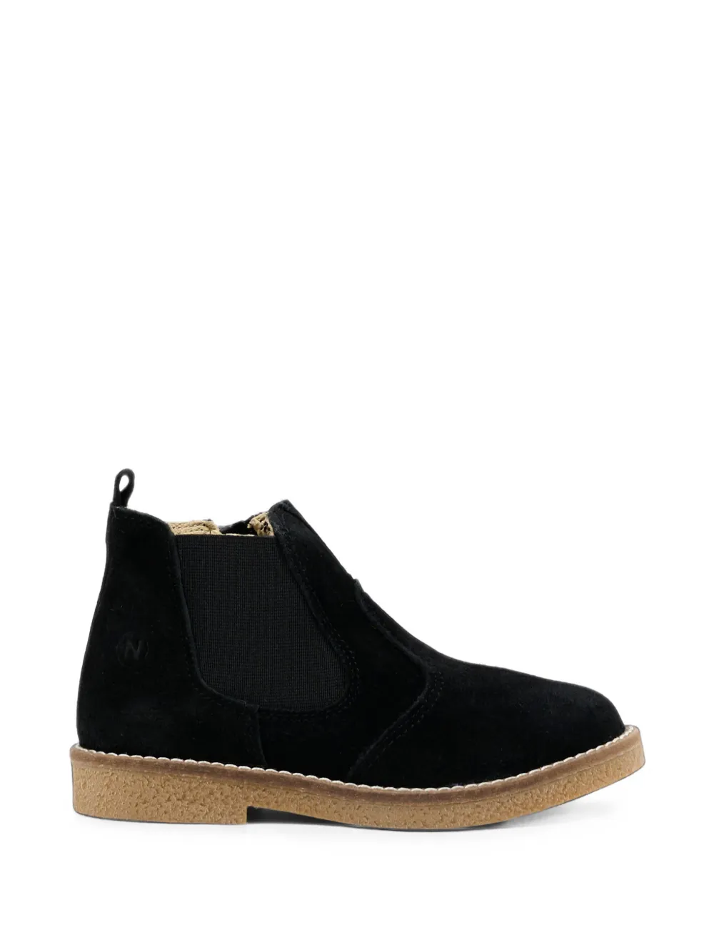NATURINO suede ankle boots Zwart
