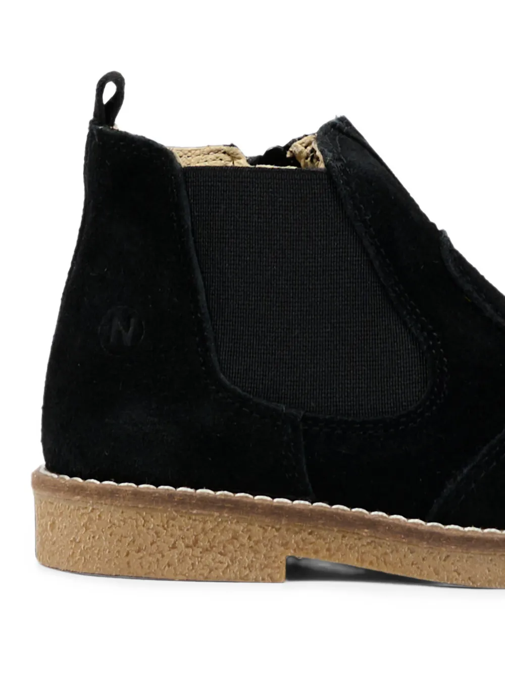 NATURINO suede ankle boots Zwart